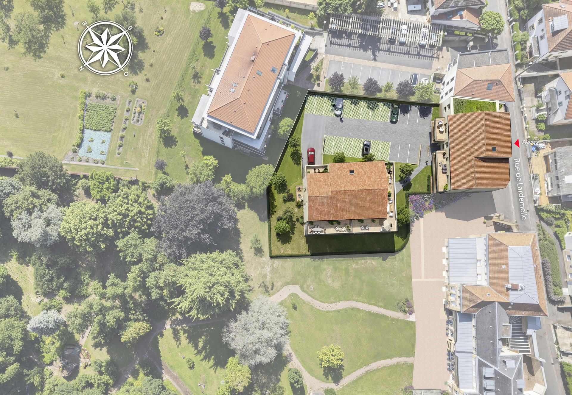 L'Orée du Parc - Plan de masse