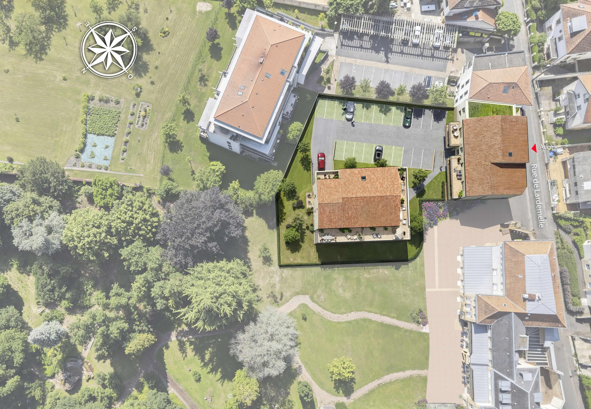 L'Orée du Parc - Plan de masse